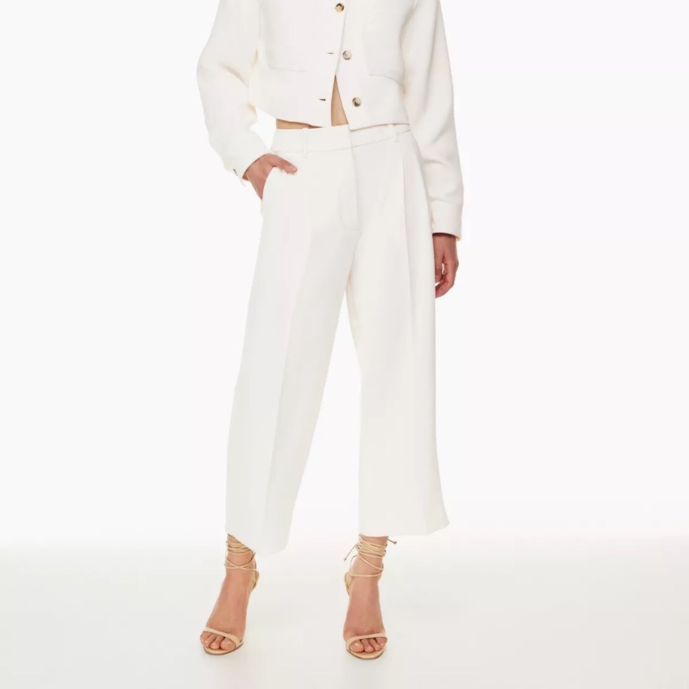 Aritzia Wilfred Effortless Cropped Pants